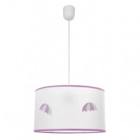 Distribuidor - Lâmpadas Diversas | Colgantes Infantil | COLGANTE LLUVIA 1XE27 ROSA REGX30D Ref: 086693000